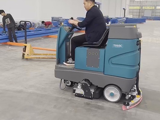 坦力洗地機：污水 “瞬吸”，地面 “秒干” 的清潔神器